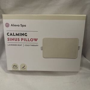 New Alieva Spa Soothing Neck Wrap Hot/Cold Therapy Microwaveable Cotton Soft